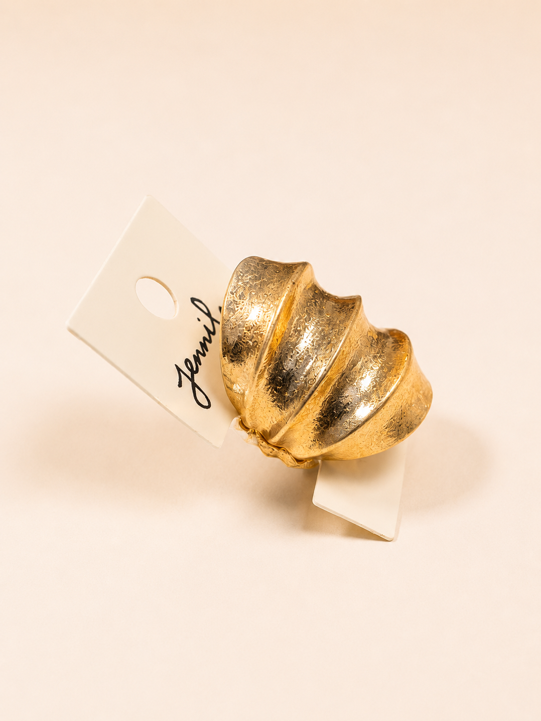 Luna Drift Statement Ring