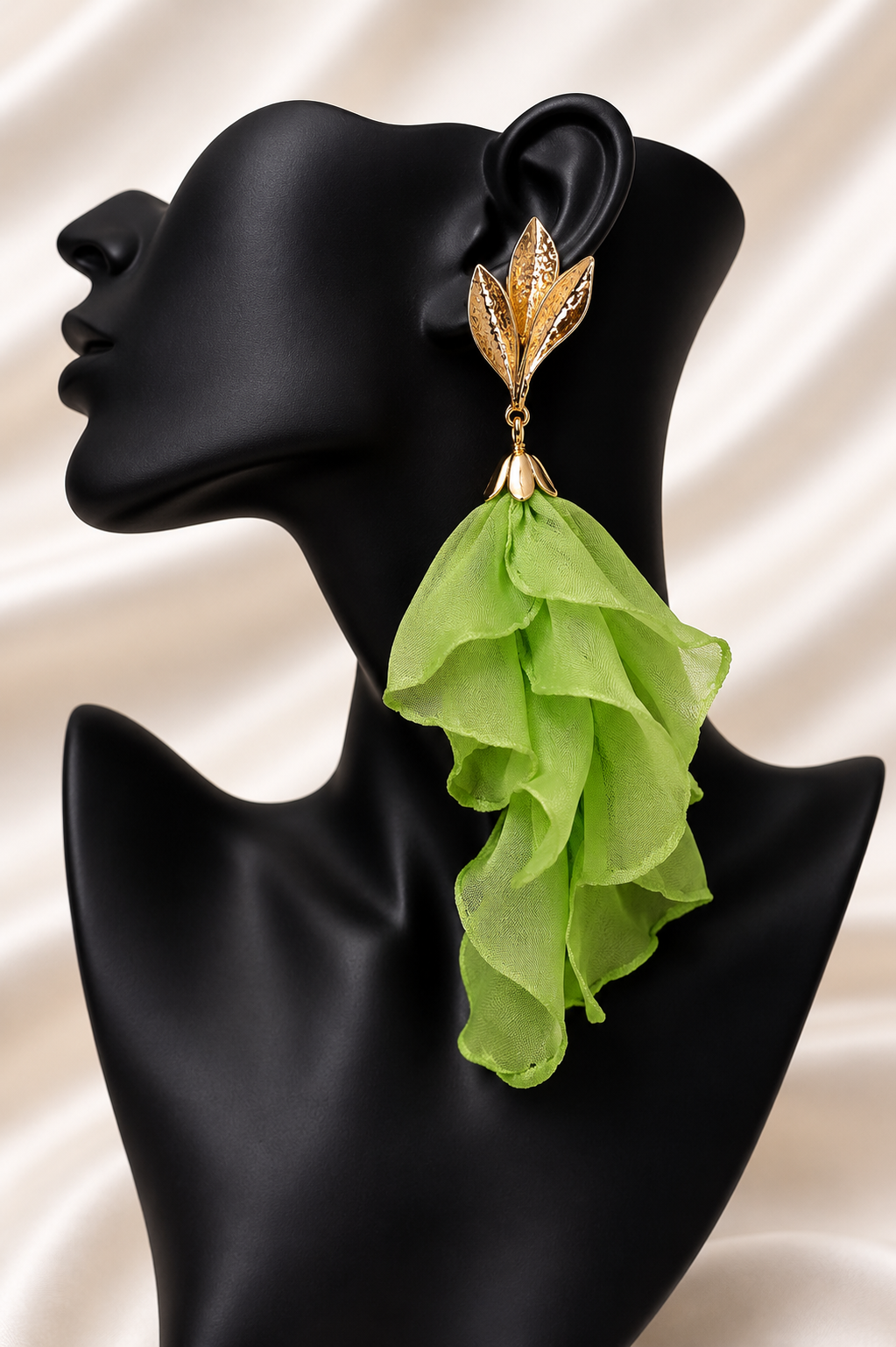 Swan Petal Earrings