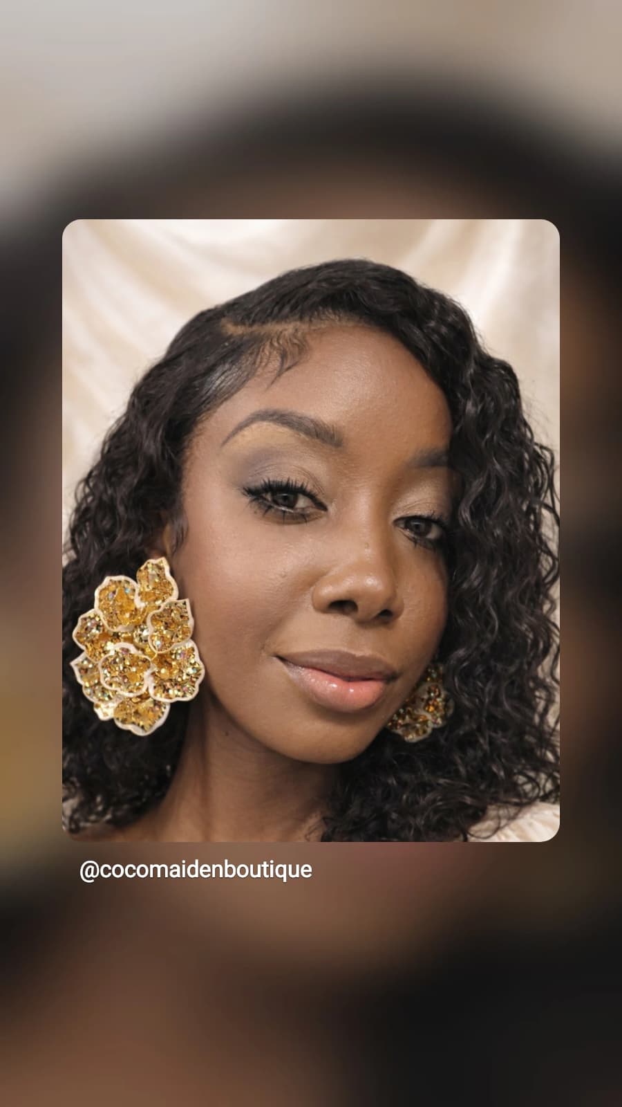 Vivid Bloom Statement Earrings