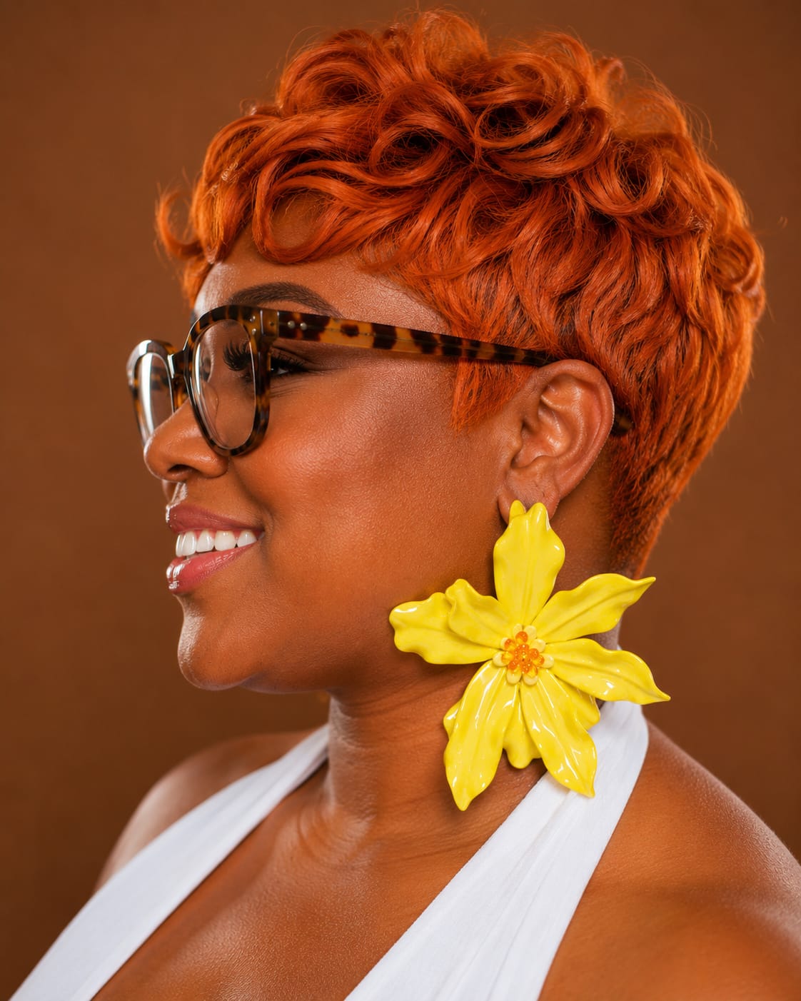 Golden Soleil Bloom Earrings