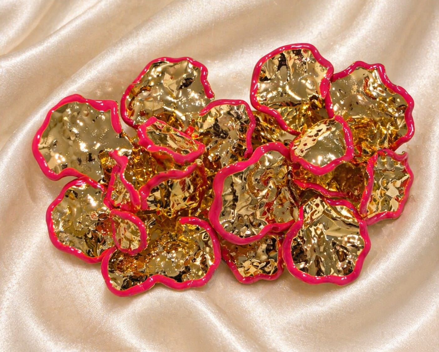 Vivid Bloom Statement Earrings